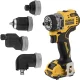 Akumuliatorinis gręžtuvas-suktuvas DeWalt DCD703L2T-QW 12V 2x 3.0Ah