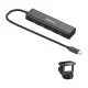 USB-C šakotuvas NEEWER PS020E 4-in-1, 10 Gb/s, PD 100W, juodas