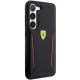 Ferrari Carbon Contrast Edges dėklas Samsung Galaxy S23+ Black