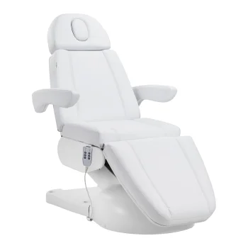 Azzurro Lux elektrinis kosmetologinis gultas, 3 varikliai, baltas