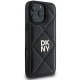 DKNY Quilted Stack Logo dėklas, skirtas iPhone 16 Pro, juodas