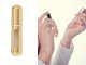 Kelioninis kvepalų buteliukas – purkštuvas, 5 ml, auksinis