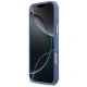 Guess 4G Strass Logo MagSafe dėklas iPhone 17 Pro Max, mėlynas
