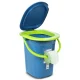 GreenBlue GB320BL nešiojamas tualetas, 19 l, melsvai žalsvas / žalsvai gelsvas