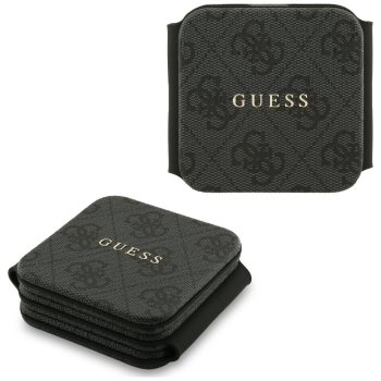 Belaidis įkroviklis Guess 4G 3-in-1 15W MagSafe, juodas