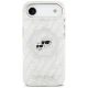 Karl Lagerfeld IML Glitter Karl&Choupette MagSafe dėklas, skirtas iPhone Air, pilkas