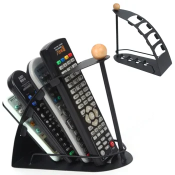 Metalinis nuotolinio valdymo pultelių ir telefonų dėklas XXL, juodas