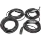 Aktyvus USB 3.0 ilgiklis USB-A (M) – USB-A (F), 30 m, juodas
