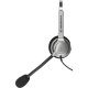 Sennheiser SH 335 kompiuterio ausinės su mikrofonu, juodos/sidabrinės