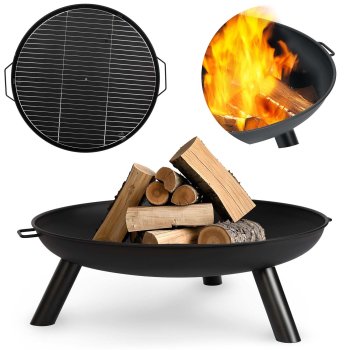 Berdsen BD-881 sodo laužavietė su grotelėmis, 60 cm, juoda