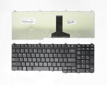 Klaviatūra Toshiba Satellite L350 / L500 / P200 / P300, juoda