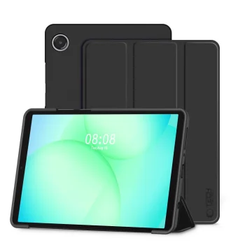 Tech-Protect Samsung Galaxy Tab A9 SmartCase Folio Case, Black