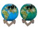 3D Globe Night Light with Remote & Touch Control, RGB Desk Lamp with 20 Modes for Kids