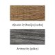 KLASIKA Woodlook pakopinė pakelta lysvė 225x75 cm, pilka