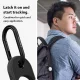 Apsauginis dėklas Spigen Vault skirtas Apple AirTag, juodas (Matte Black)