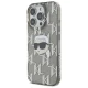 Apple iPhone 16 Pro Max 6.9\'\' Karl Lagerfeld IML Karl Head Electroplated Cover Case, Black