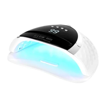 Glow YC57 UV/LED manikiūro ir pedikiūro lempa, 268W, balta