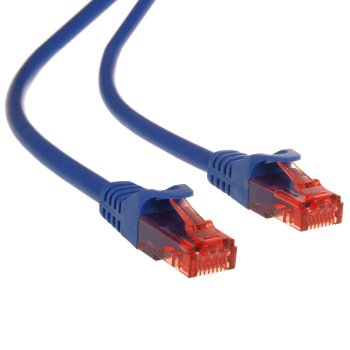 Maclean UTP Cat6 Patchcord Network Cable, 3m, Blue
