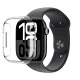 Apsauginis dėklas AmazingThing Minimal laikrodžiui Apple Watch 46mm, skaidrus