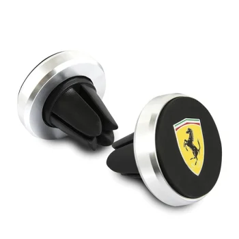 Ferrari Scuderia magnetinis automobilinis telefono laikiklis ventiliacijos grotelėms, juodas