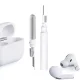 Compact 3-in-1 Earphone Cleaner, White