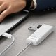 USB šakotuvas Orico PAPW4A-C3, 4x USB-A 3.0, USB-C, 1 m, baltas