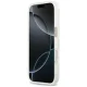 Karl Lagerfeld IML Glitter Karl & Choupette MagSafe dėklas iPhone 17, pilkas