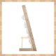 Kruzzel Kids Bookshelf 25809, Montessori Toddler Bookcase with 6 Fabric Shelves