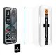 Apsauginis stiklas Spigen Glas.tR EZ Fit Pro, Nothing Phone 4A, 2 vnt., skaidrus