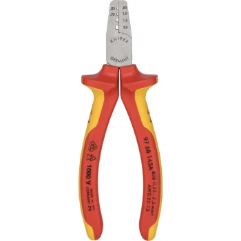 KNIPEX 97 68 145 A užspaudimo replės laidų antgaliams 0.25-2.5 mm²