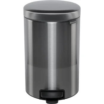 Šiukšliadėžė su pedalu Brabantia NewIcon 12 L, matinis plienas