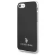 Apple iPhone 8 / 7 / SE (2020) (2022) 4.7\" US Polo Shiny Case Cover (USHCI8TPUBK), Black