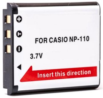 Extra Digital akumuliatorius Casio NP-110, 1200mAh