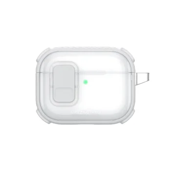 Dėklas AirPods Pro 3 ausinėms AmazingThing Titan Pro Mag, baltas