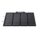EcoFlow 220W dvipusė saulės baterija