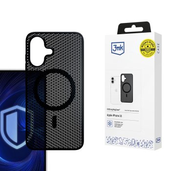 3Mk Protection COOLing MagCase for Apple iPhone 16, Black