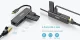 Choetech HUB-U02 USB-C adapteris į RJ-45 ir 3x USB 3.0, juodas