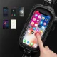Rockbros B68-1 rėmo krepšys dviračiui su dėklu telefonui, 1.7L, juodas