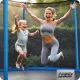 Sodo batutas 252 cm (8ft) su išoriniu tinklu ir kopėčiomis Neo-Sport