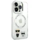 Karl Lagerfeld Karl & Choupette MagSafe dėklas iPhone 14 Pro Max telefonui