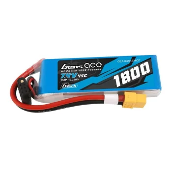 Gens Ace G-Tech LiPo akumuliatorius 1800mAh 7.4V 45C 2S1P XT60