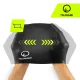 Silikoninė plaukimo kepuraitė TSUNAMI PRO unisex, juoda