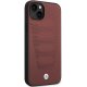 BMW Leather Seats Pattern dėklas skirtas iPhone 14, Bordo
