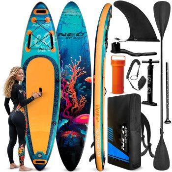 Pripučiama irklentė Neo-Sport Aquasurf, 320x84x15 cm