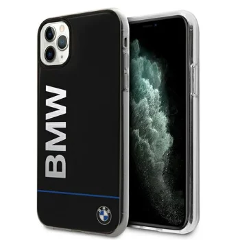 BMW dėklas iPhone 11 Pro Max telefonui Signature, juodas