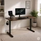 Elektrinis reguliuojamo aukščio stalo rėmas ModernHome, 72–118 cm, juodas