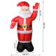 Pripučiamas Kalėdų Senelis su LED apšvietimu Ruhhy 00022624, 180 cm
