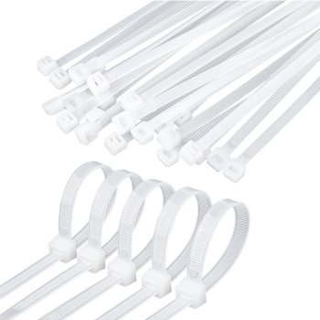 Cable Ties 2.5x100 mm, 100 pcs, White