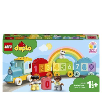 LEGO DUPLO 10954 Skaičių traukinys – mokomės skaičiuoti