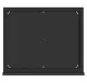 Makiažo veidrodis Humanas HS-HM02 su LED apšvietimu, 55 x 45 cm, juodas